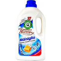 Spuma di Sciampagna lavatrice marsiglia 27 lavaggi lt.1,215