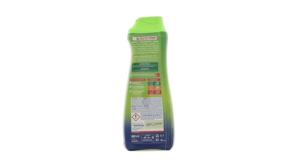 Dual Power gel lavastoviglie limone ml.660