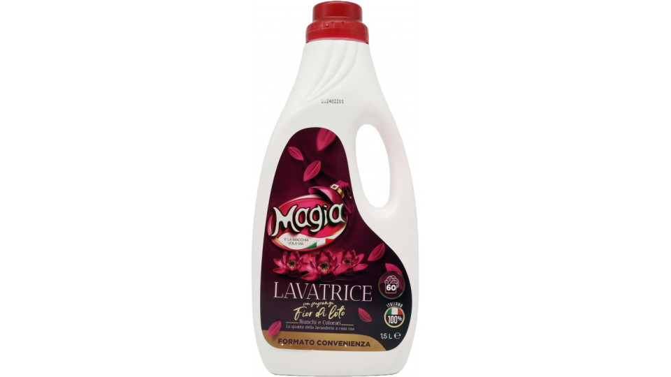 Magia detersivo lavatrice new fior di loto lt.1,5 60 lavaggi
