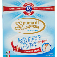 Spuma di Sciampagna Bianco Puro Igienizzante Lavatrice 1 Kg.