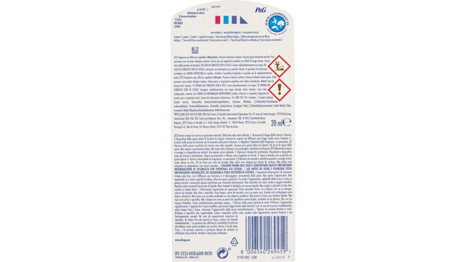 Ambi Pur Profumatore per Ambienti Elettrico, Deodorante,...