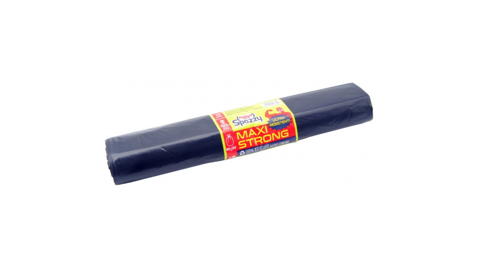 Domopak Spazzy sacco nero Strong lt.150 pz.10