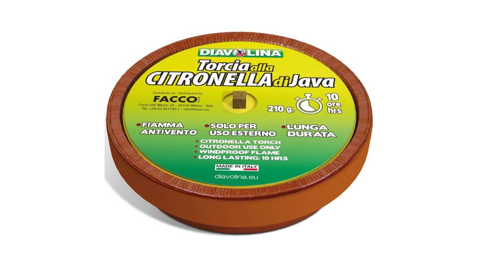 Diavolina torcia citronella java gr.210