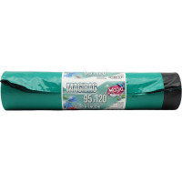 Magia sacco con maniglie verde/nero cm.95x120 pz.8 LT.150