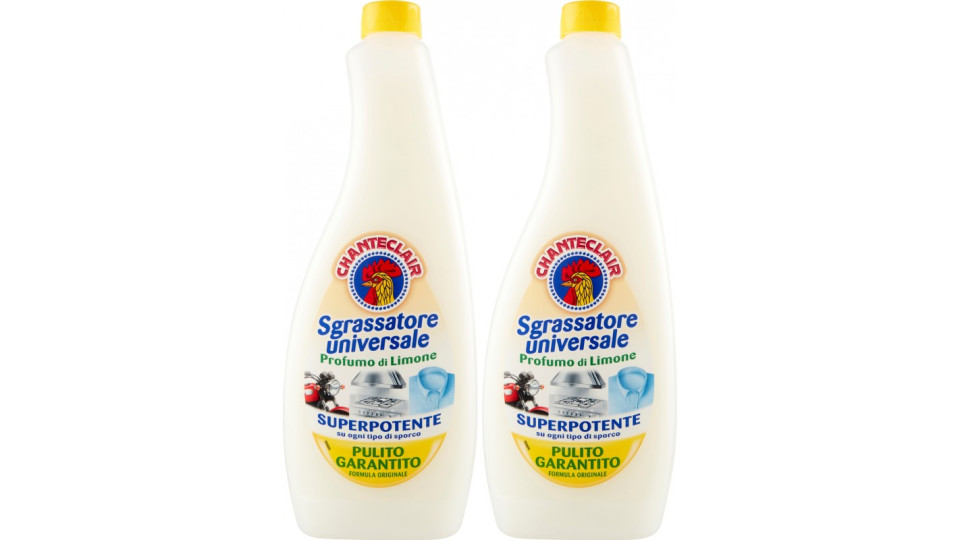 Chanteclair sgrassatore ricarica al limone ml.600x2