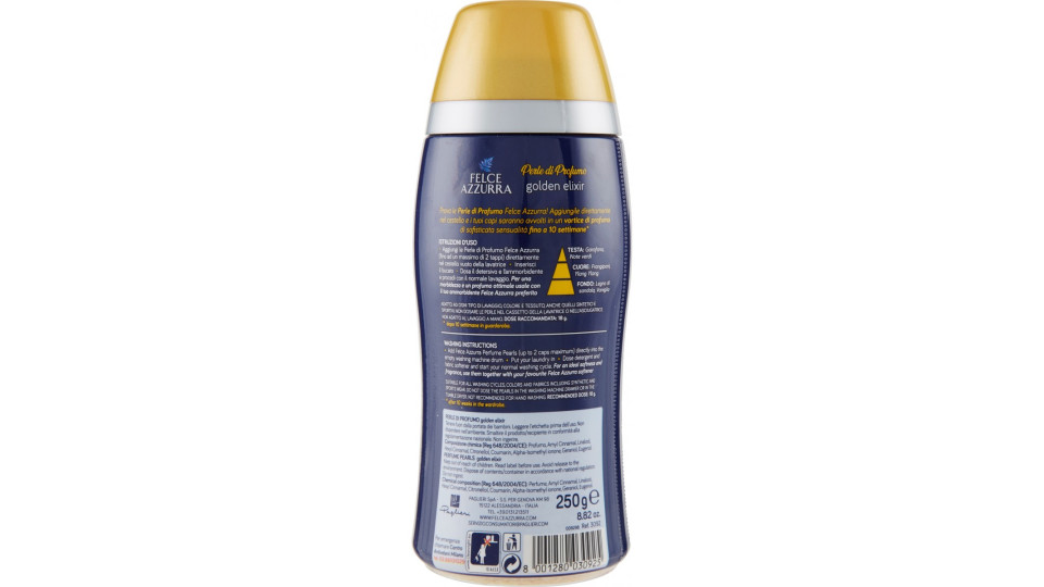 Felce Azzurra Perle di Profumo golden elixir 250 gr.