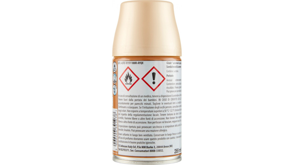 Glade automatic spray ricarica Sensual Sandalwood &...