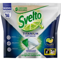 Svelto titanium optimum limone caps x18