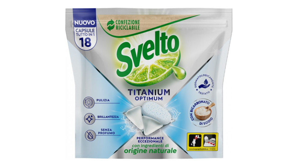 Svelto titanium optimum bicarbonato x18