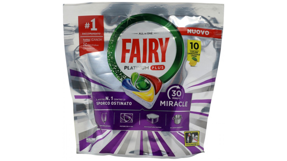 Fairy Pastiglie Lavastoviglie Platinum Plus All in One...