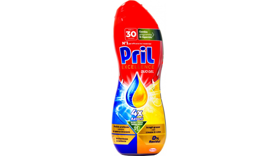 PRIL Gel gold Limone 540ml