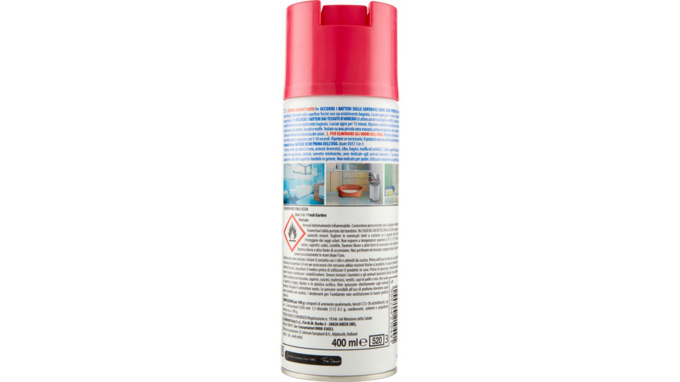 Oust 3in1 Fresh Garden Disinfettante per Superfici e Tessuti...
