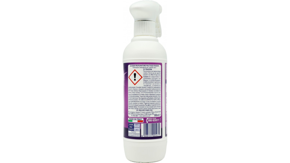 Quasar Profumatore Multiuso Passion 500 ml
