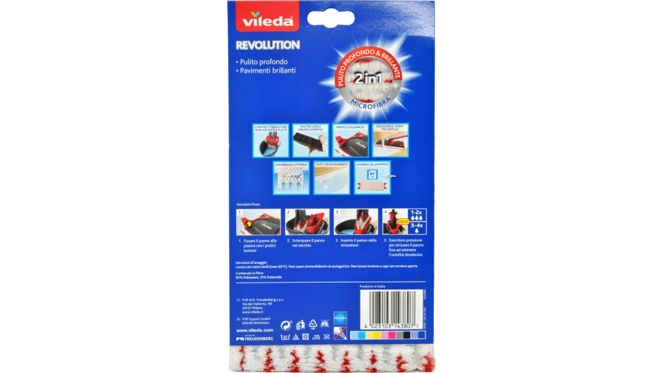 Vileda Supermocio Revolution Ricambio