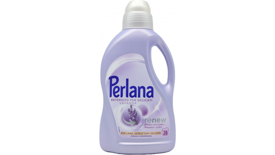 PERLANA Detersivo Delicati Lavanda 28 lavaggi 1.400 mL