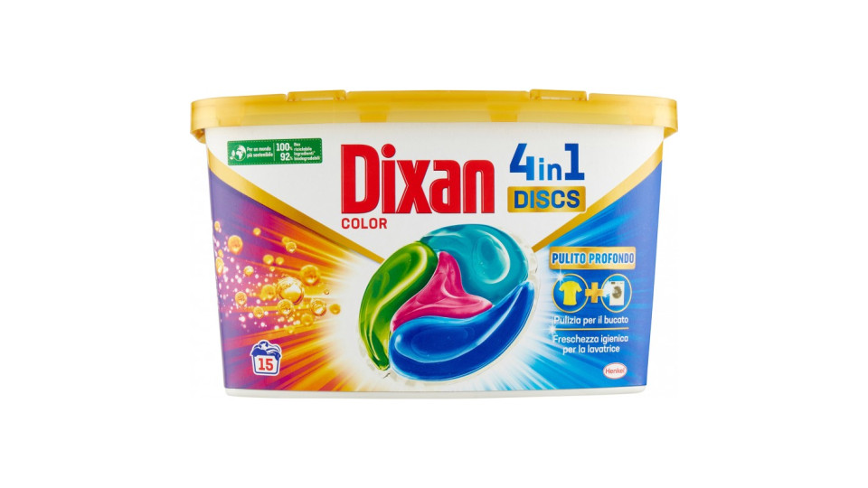 DIXAN Discs Color 15pz (375g)
