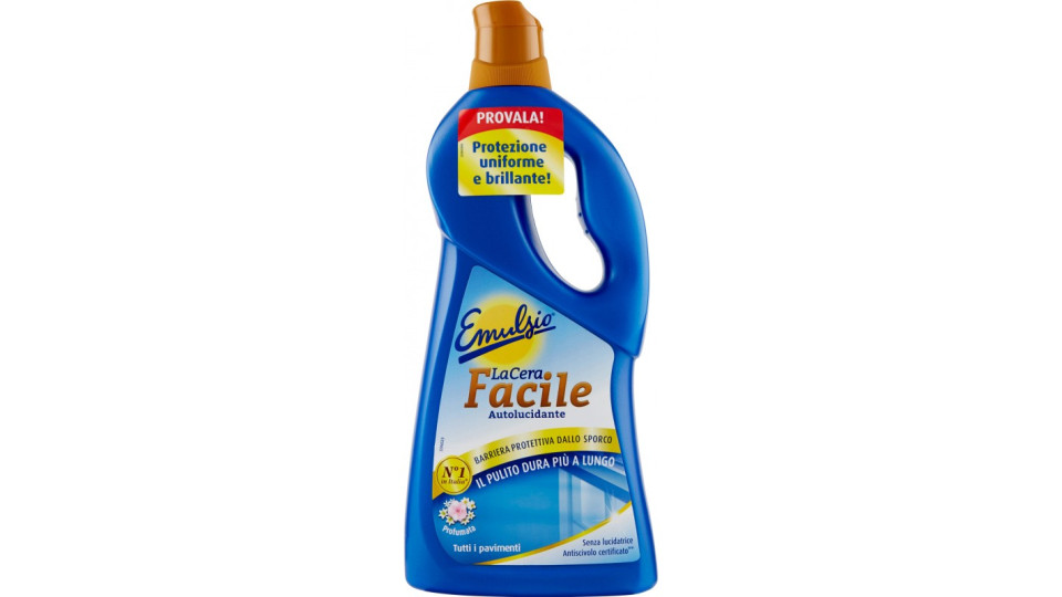 Emulsio LaCera Facile Autolucidante - Tutti i pavimenti 725 ml
