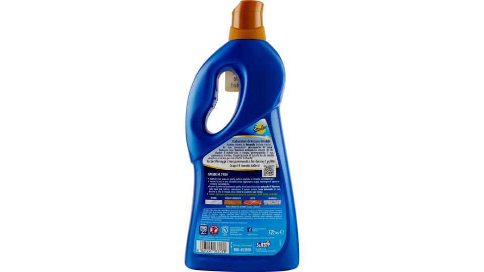 Emulsio LaCera Facile Autolucidante - Tutti i pavimenti 725 ml