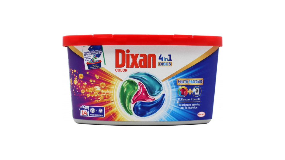 DIXAN Discs Color 14pz (231g)