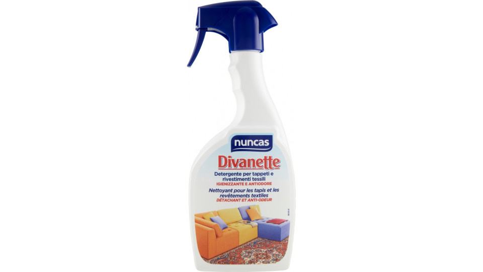 Nuncas Divanette Detergente per tappeti e rivestimenti tessili...