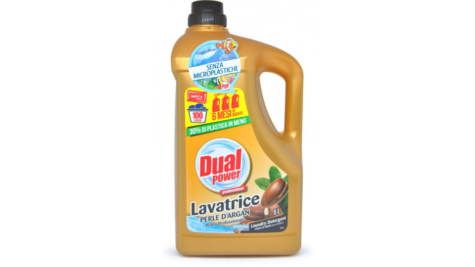 Dual Power lavatrice argan 100lavaggi lt.5