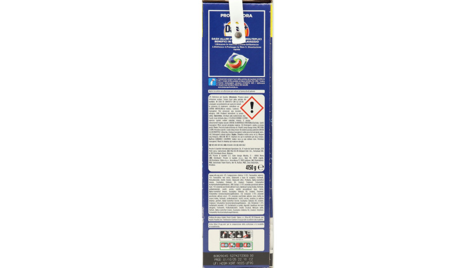 Dash Power Detersivo Lavatrice in Polvere, Tecnologia...