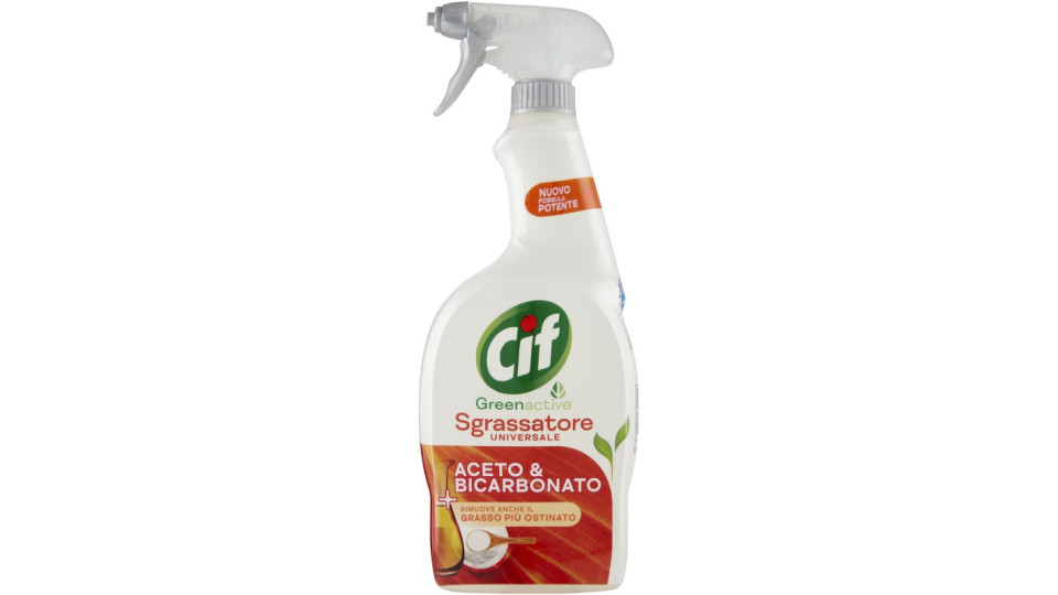 Cif Greenactive Sgrassatore Universale Aceto & Bicarbonato 650 ml