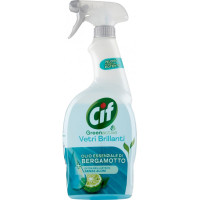 Cif Greenactive Vetri Brillanti Olio Essenziale di Bergamotto...