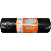 Soft Soft sacchetti pattumiera condominio nero cm.85x120 pz.10