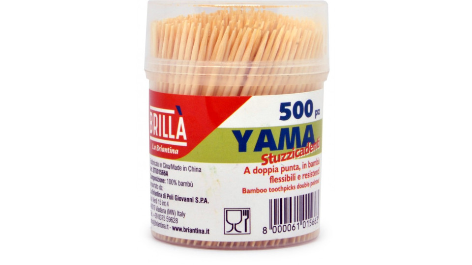 Brilla yama stuzzicadenti pz.500