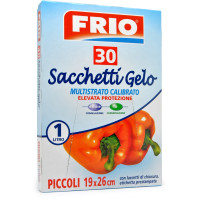 Frio Sacchetti Gelo 1 Litro Piccoli 19 x 26 cm 30 pz
