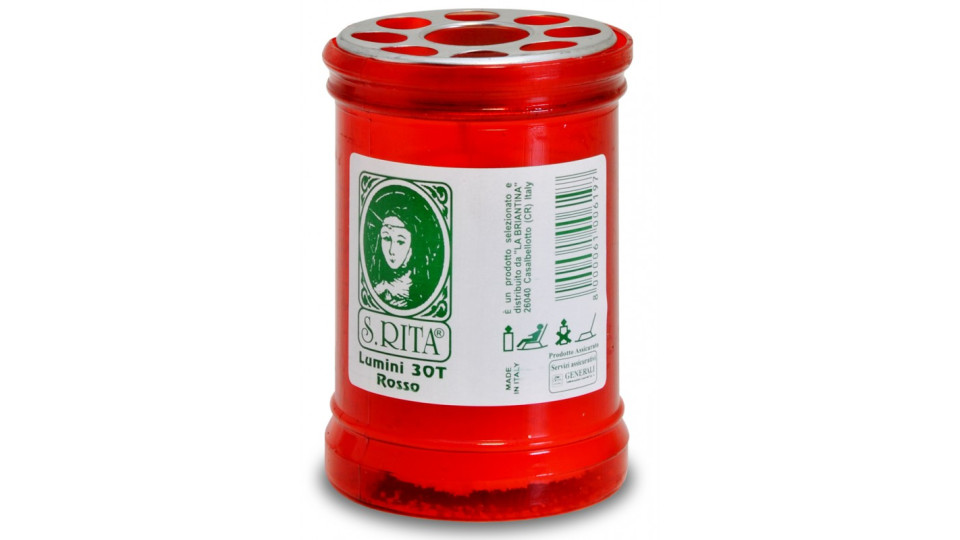 Lumini S. Rita 30t rosso h36