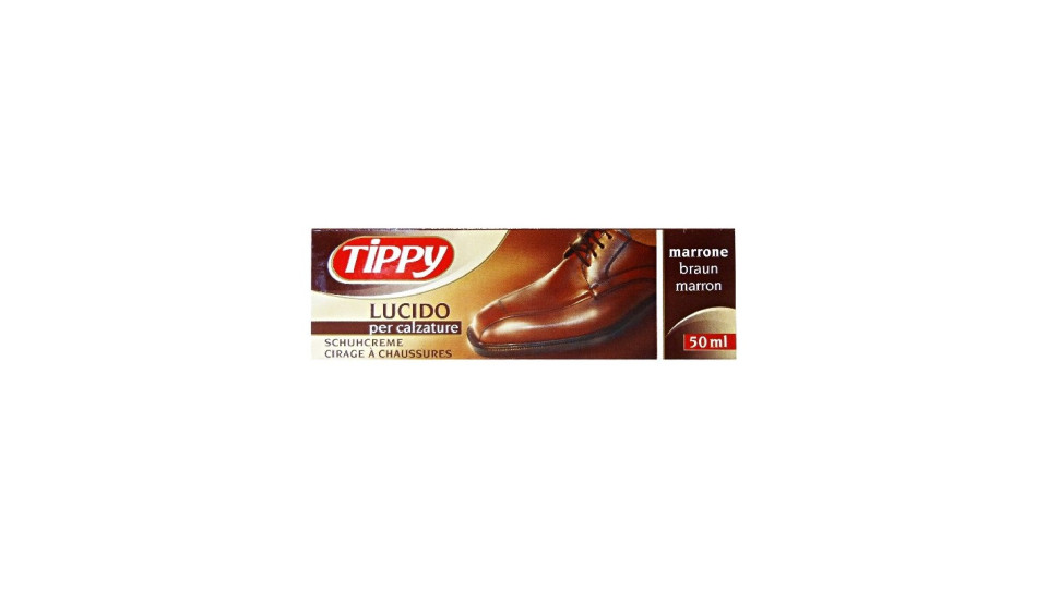Tippy crema calzatura marrone - ml.50