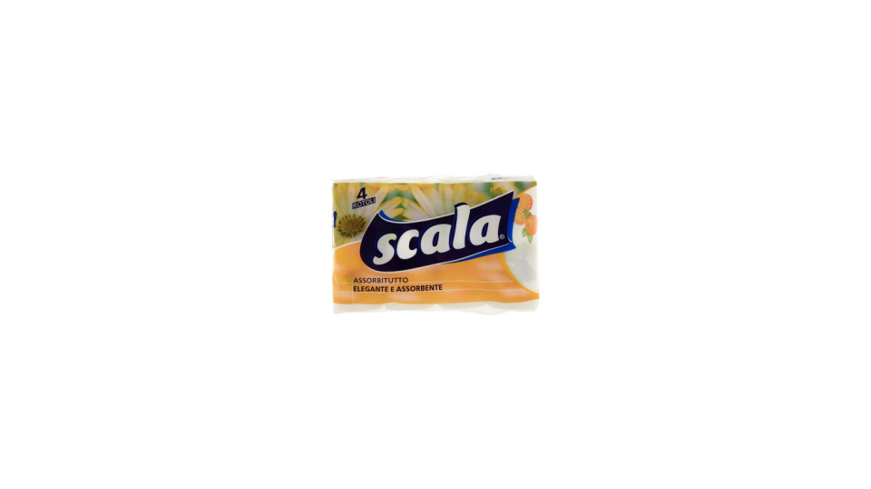 Scala carta casa assorbente x4