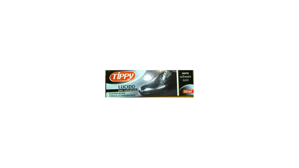 Tippy crema calzatura nero - ml.50