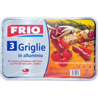 Frio vaschette griglie in alluminio frio x3