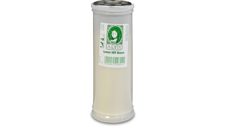 Lumini S.Rita 50t bianco h84