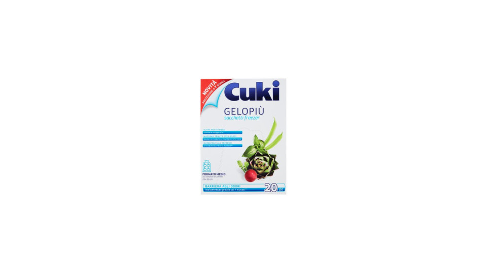 Cuki Congela Gelopiù medio (20 pz - 23 x 32 cm)