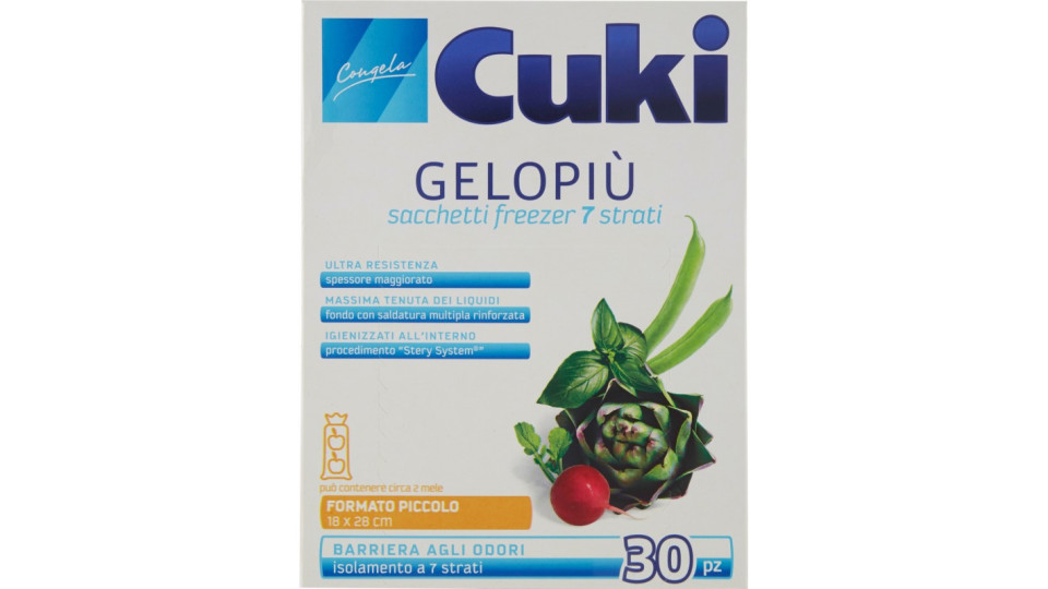 Cuki gelo sacchetti normali 30pezzi