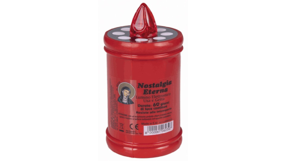 Lumino nostalgia eterna rosso elettrico 60gg