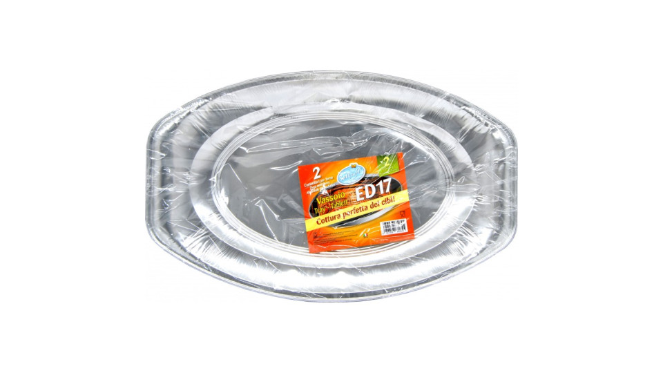 Soft Soft contenitori per forno ed17 vassoio pz.2