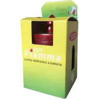 Fiamma lumino elettrico a batteria rosso