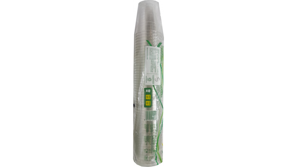 Naturia bicchieri 200cc r-pet pz50 bio