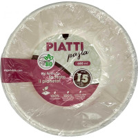 Signor bio piatti pasta ml.680 pz.15
