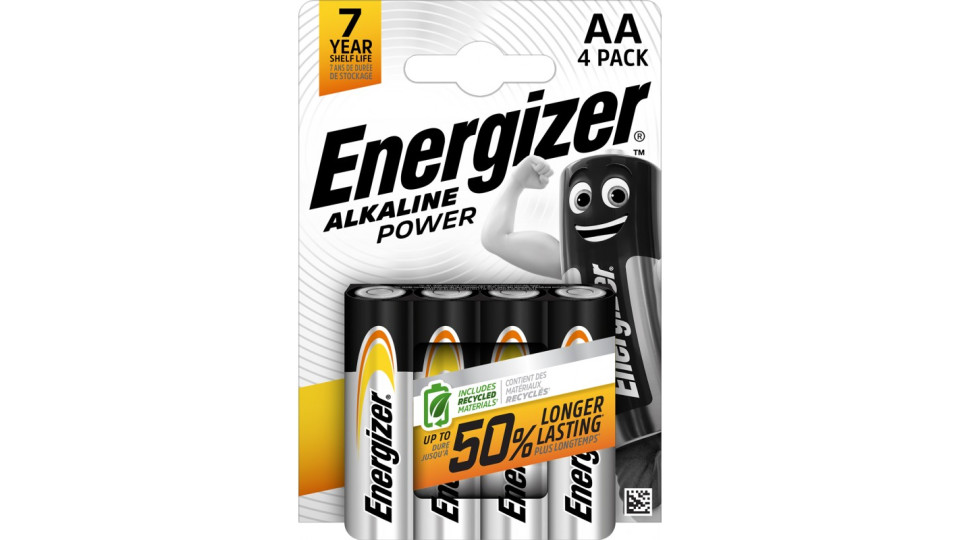 Energizer power stilo aa x4 e91
