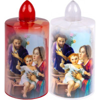 Lumino sacra fam elettrico b/r 60 gg h.14