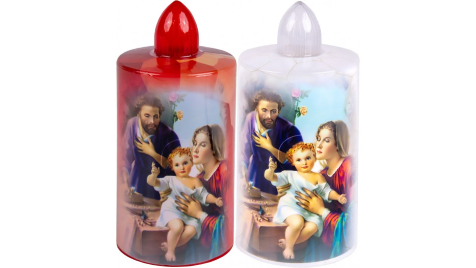 Lumino sacra fam elettrico b/r 60 gg h.14