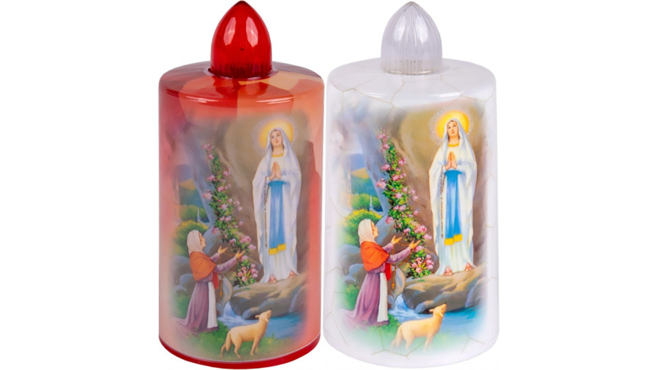 Lumino madonna elettrico 60gg h.14