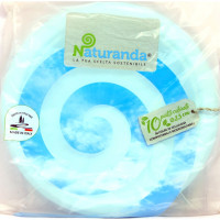 Naturanda piatto piano bio azzurro cm.23 x10