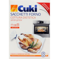 Cuki Cuoce Sacchetti Forno Cottura Dietetica senza grassi 25 x...